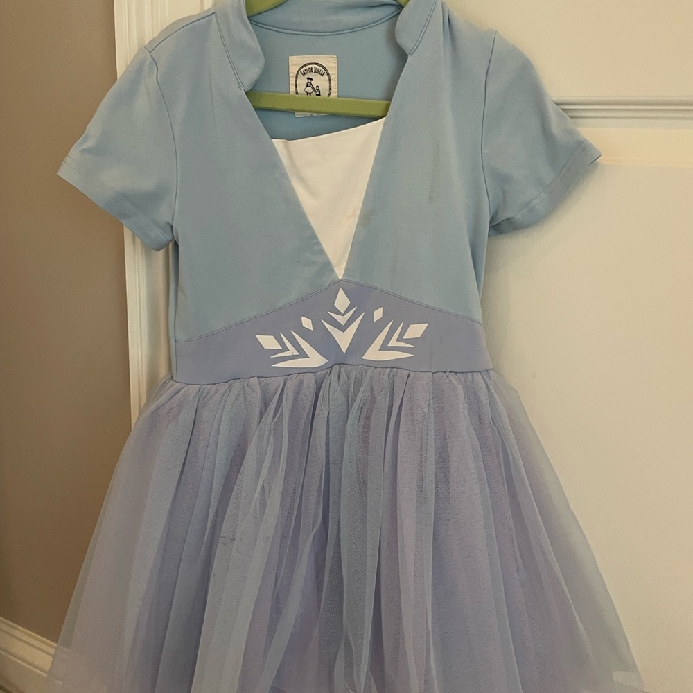 Taylor Joelle Frozen Isolation dress.  Size 5 girls.  Runs true to size.